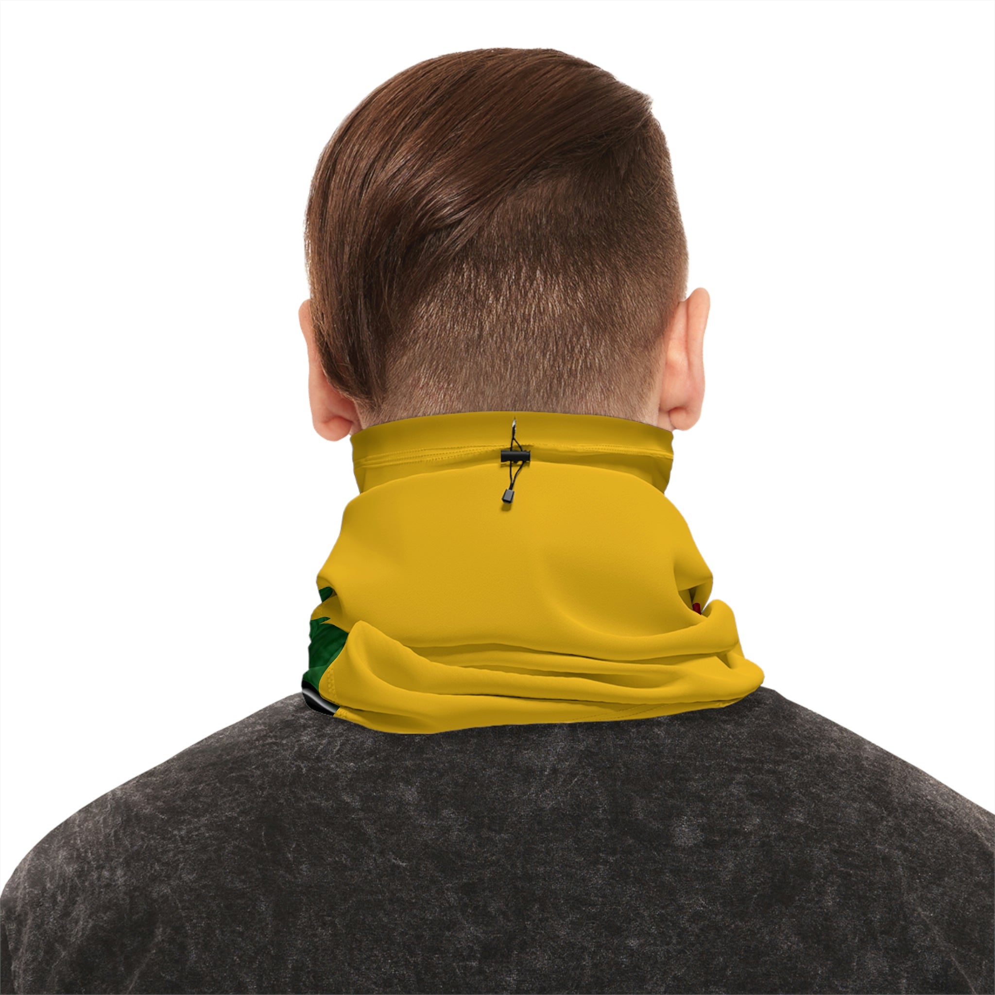 Winter Neck Gaiter With Drawstring