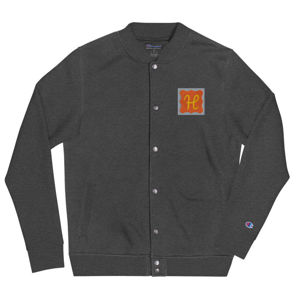 ShopHopped Bomber Jacket ( Embroidered ) - ShopHopped