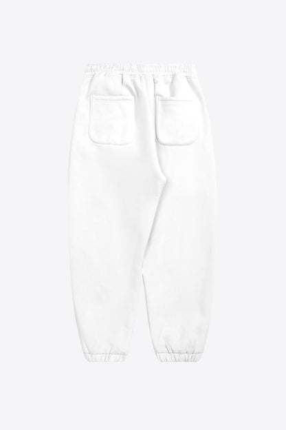 Drawstring Waist Pocketed Joggers