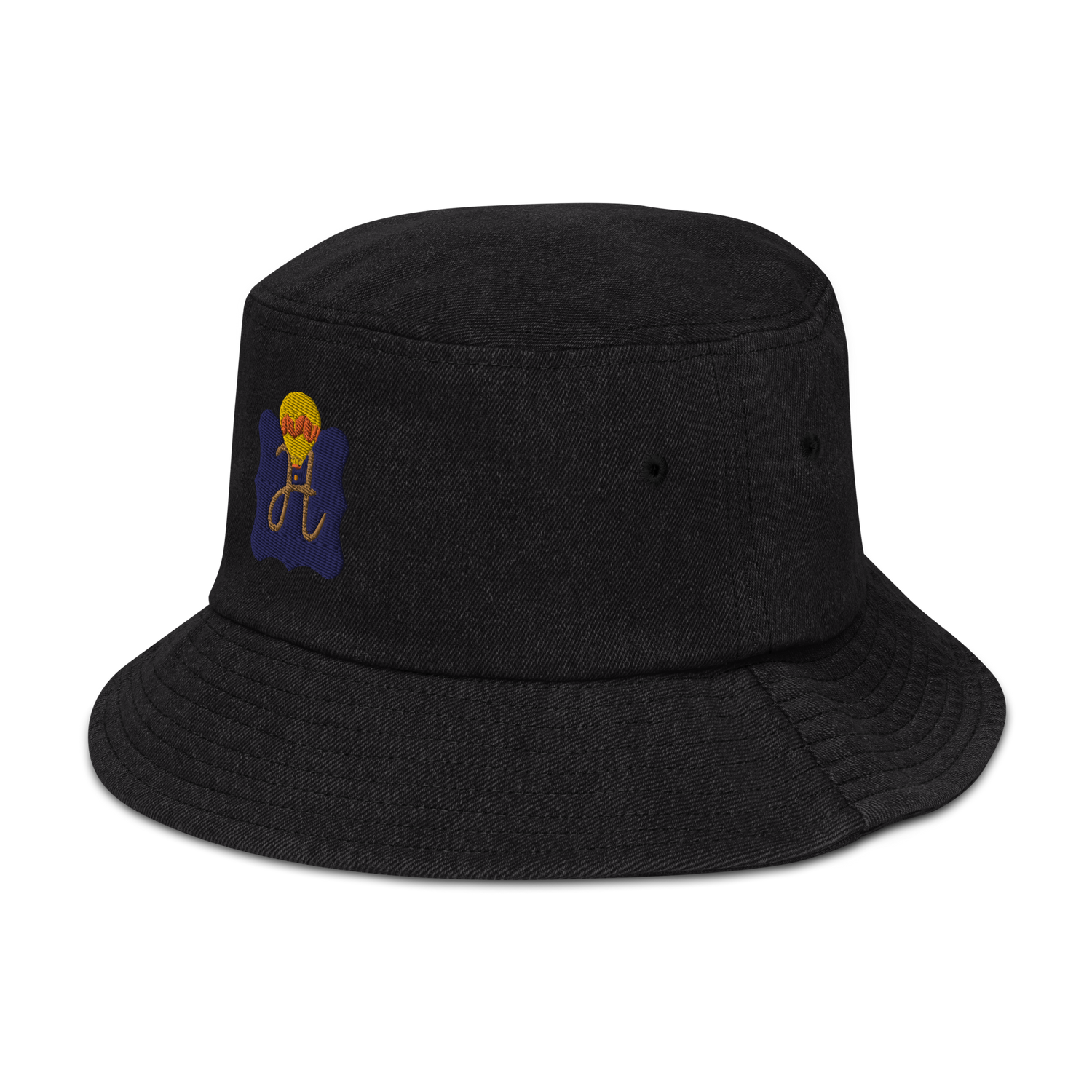 Denim bucket hat