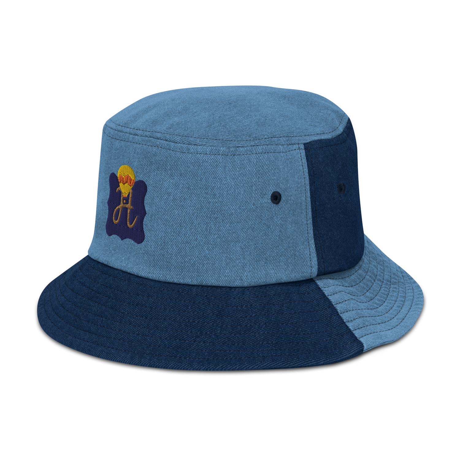 Denim bucket hat