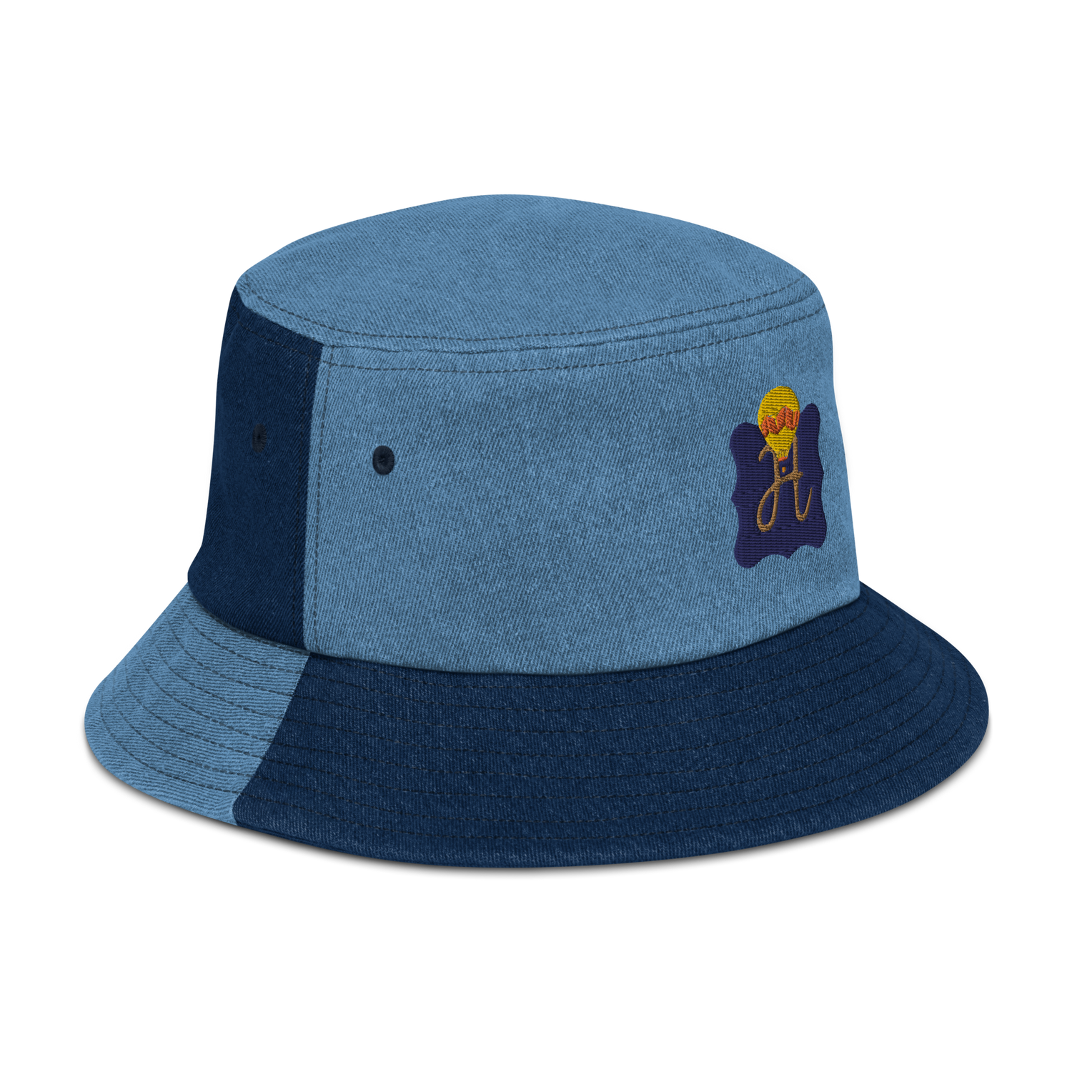 Denim bucket hat