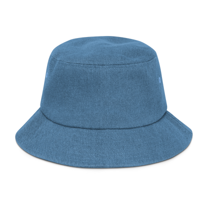 Denim bucket hat