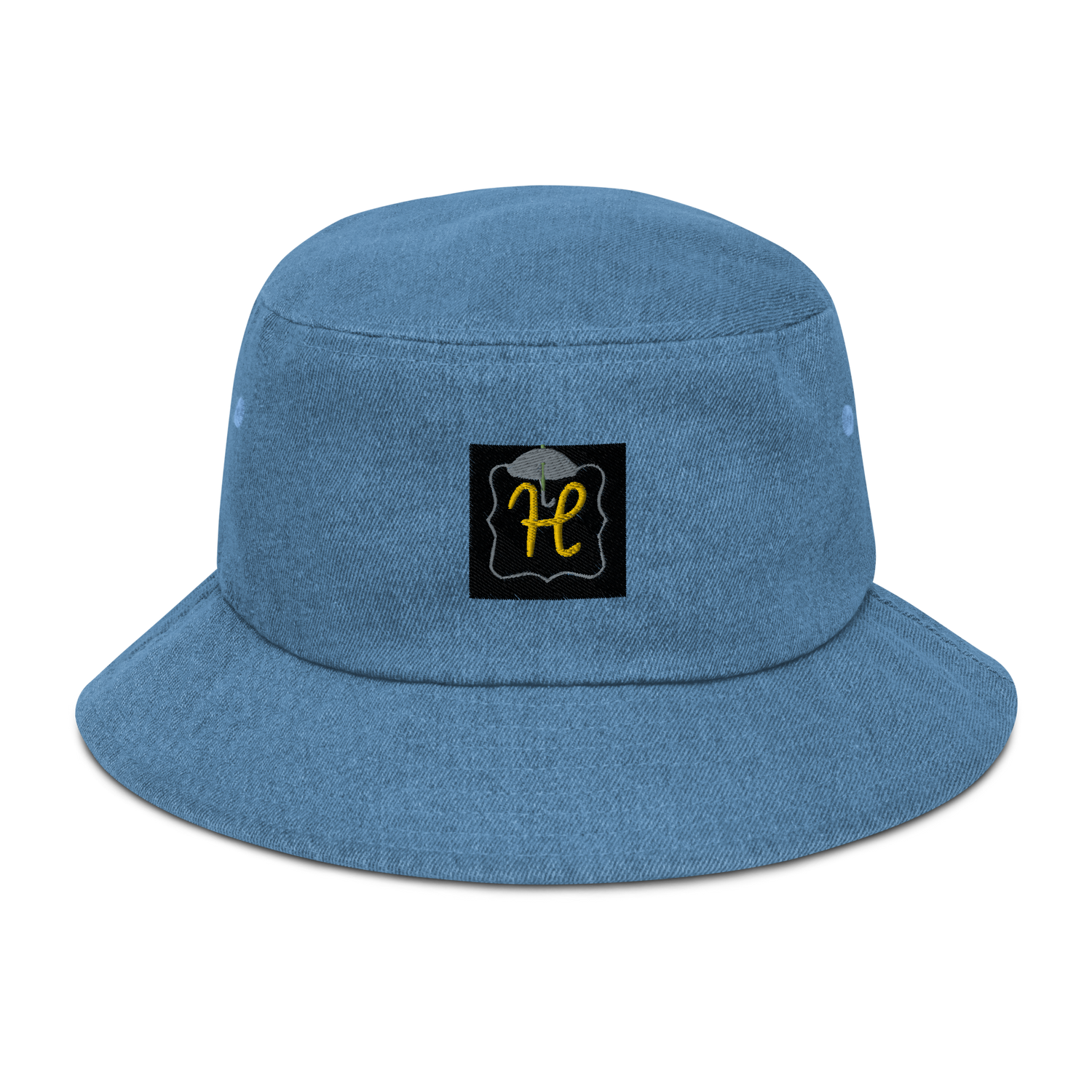 Denim bucket hat