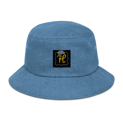 Denim bucket hat