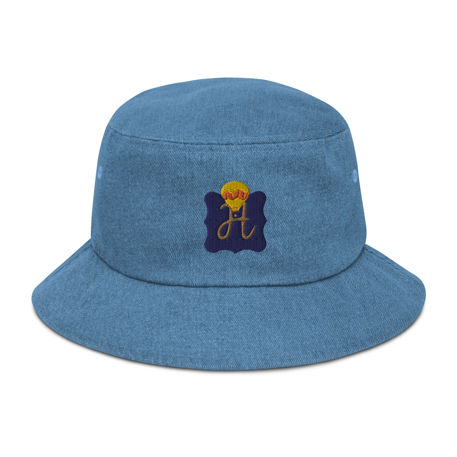 Denim bucket hat