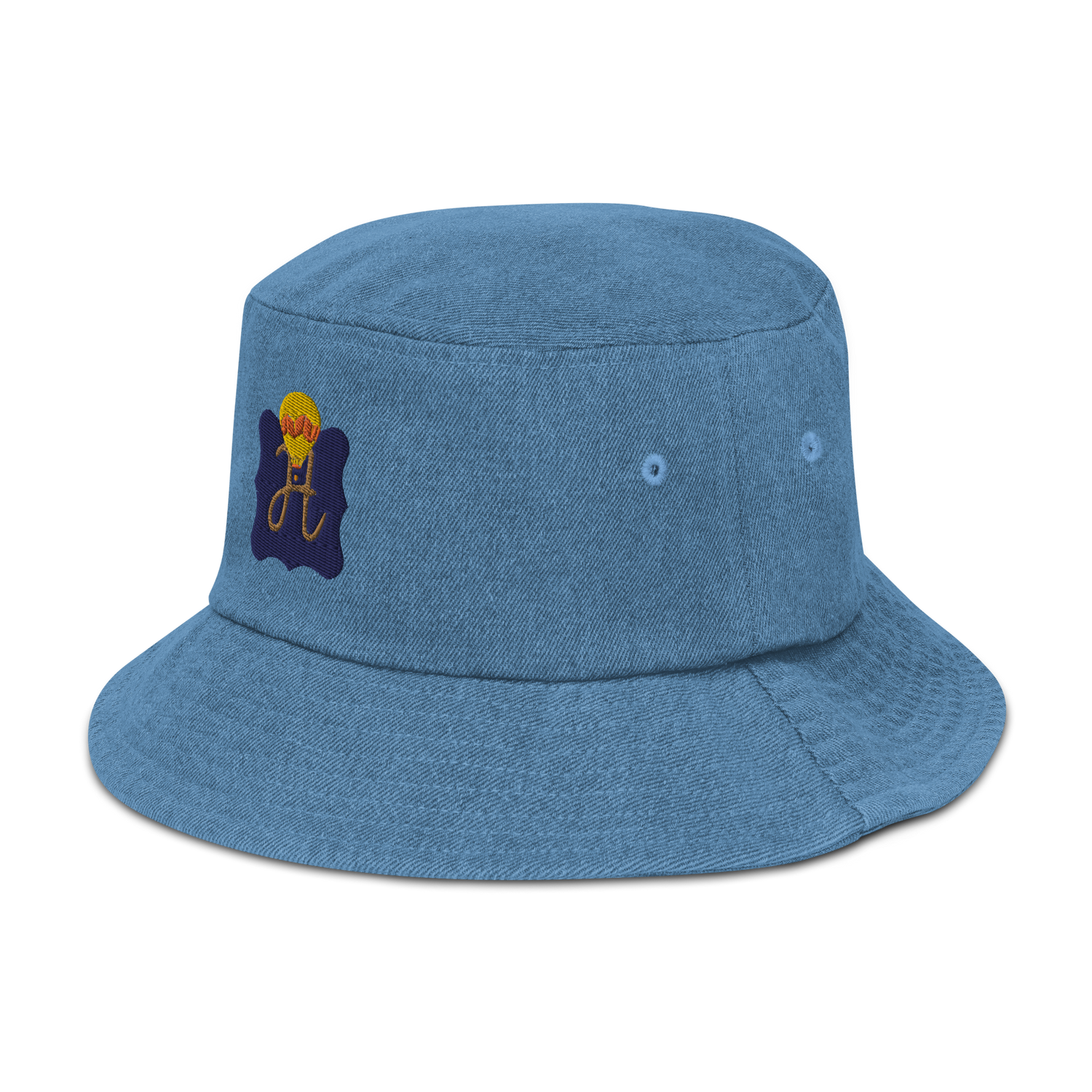 Denim bucket hat