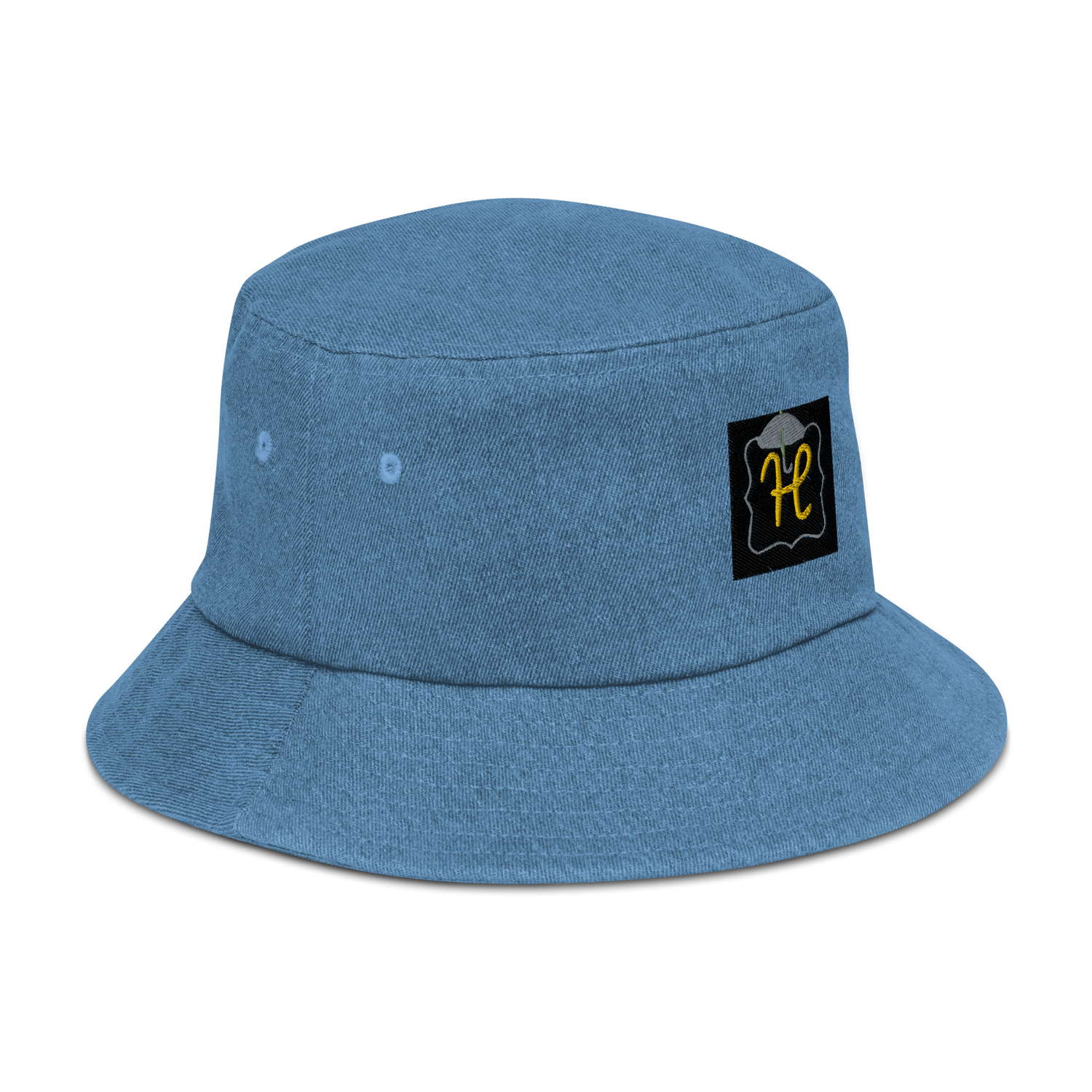 Denim bucket hat