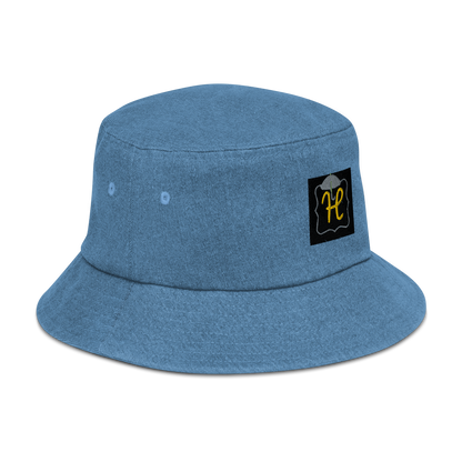 Denim bucket hat