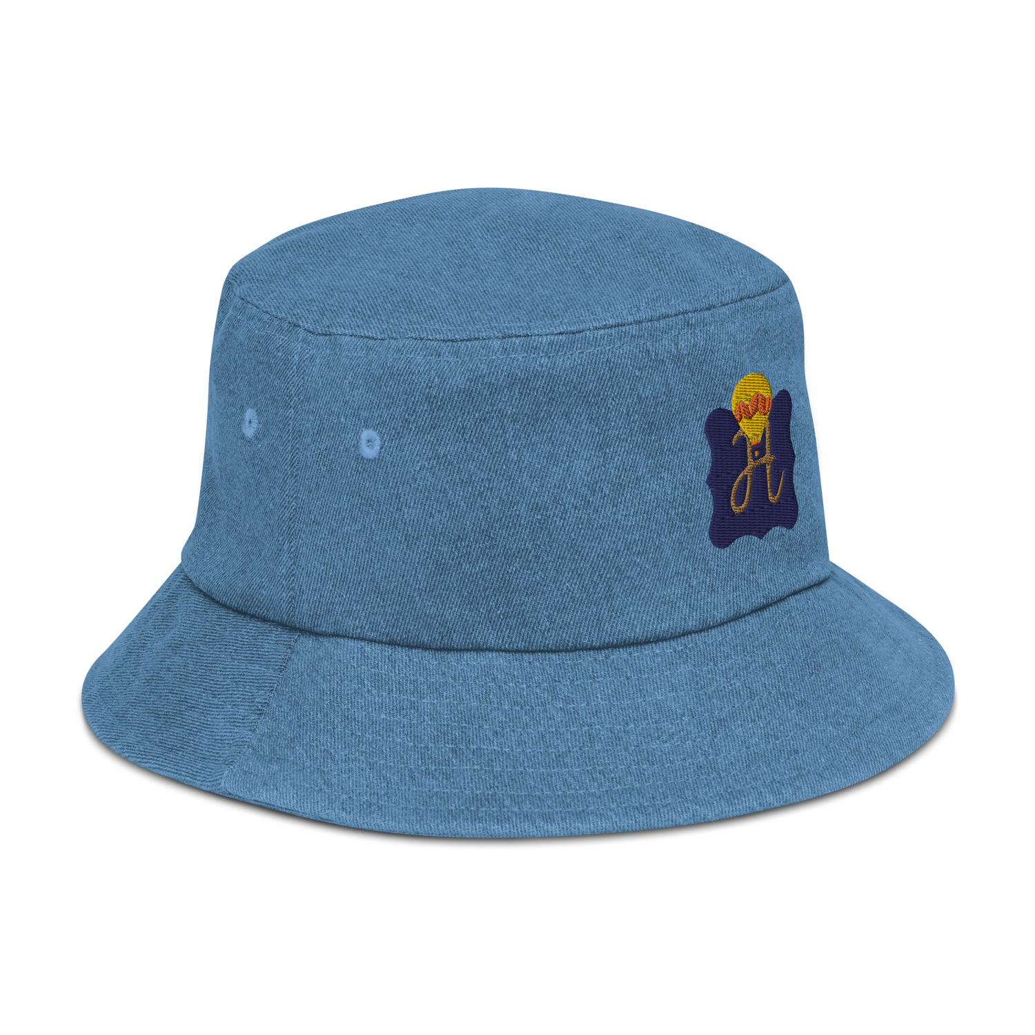 Denim bucket hat