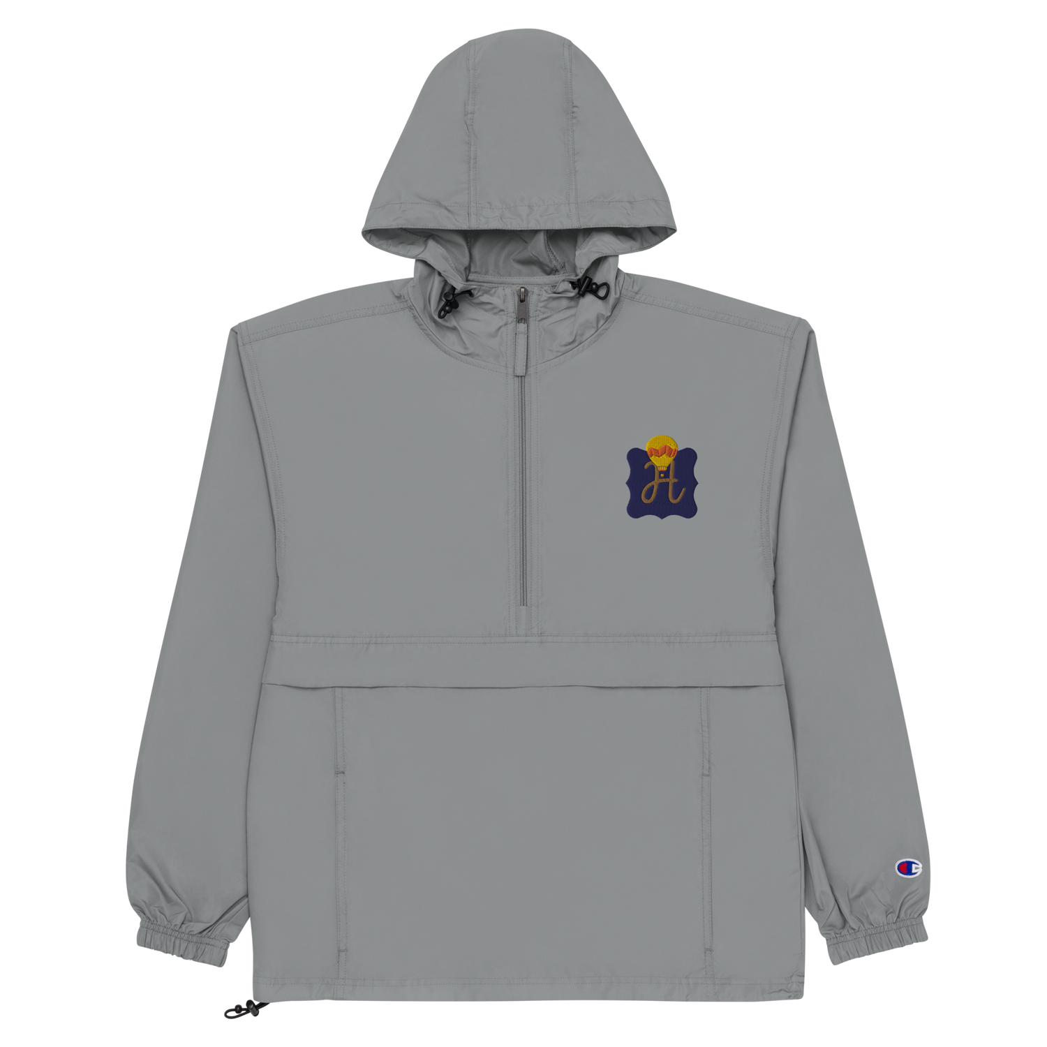 Embroidered Champion Packable Jacket