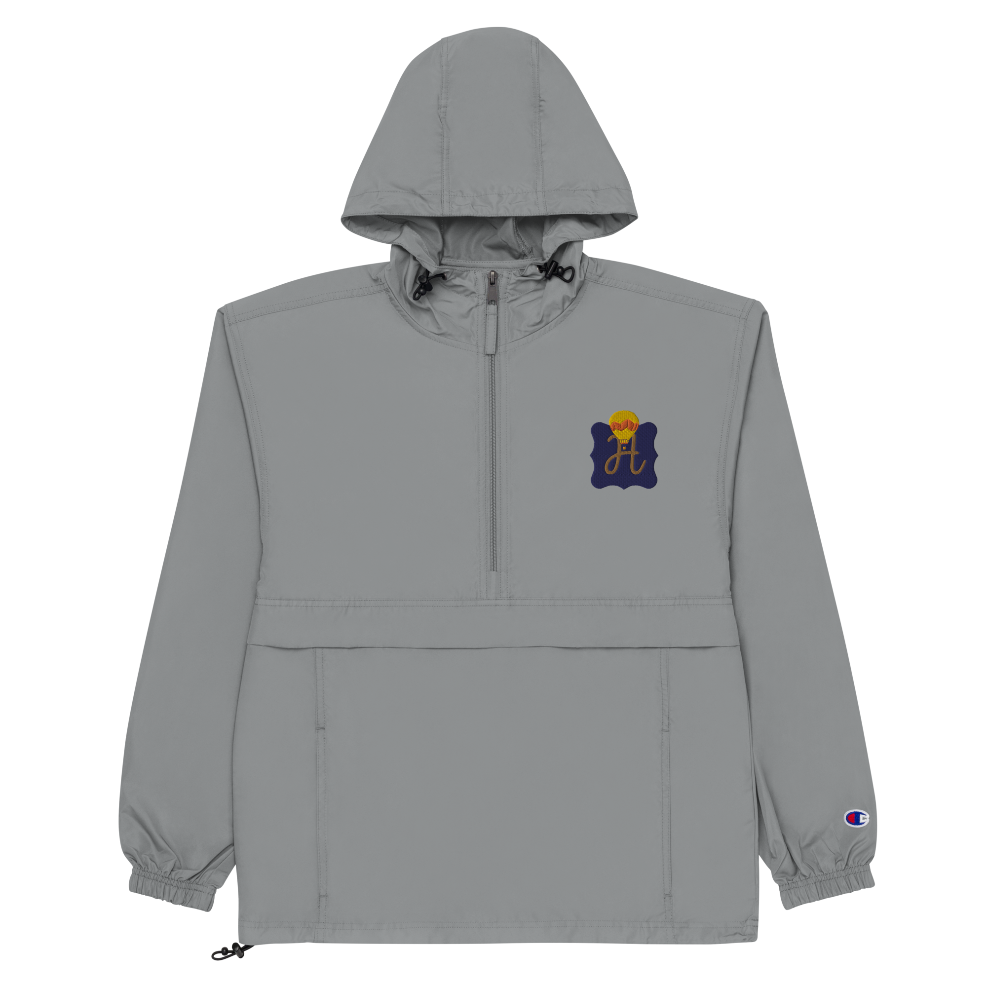 Embroidered Champion Packable Jacket