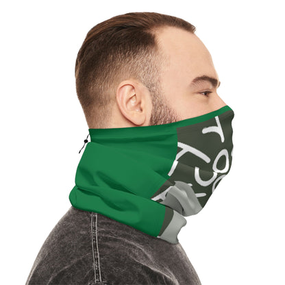 Winter Neck Gaiter With Drawstring