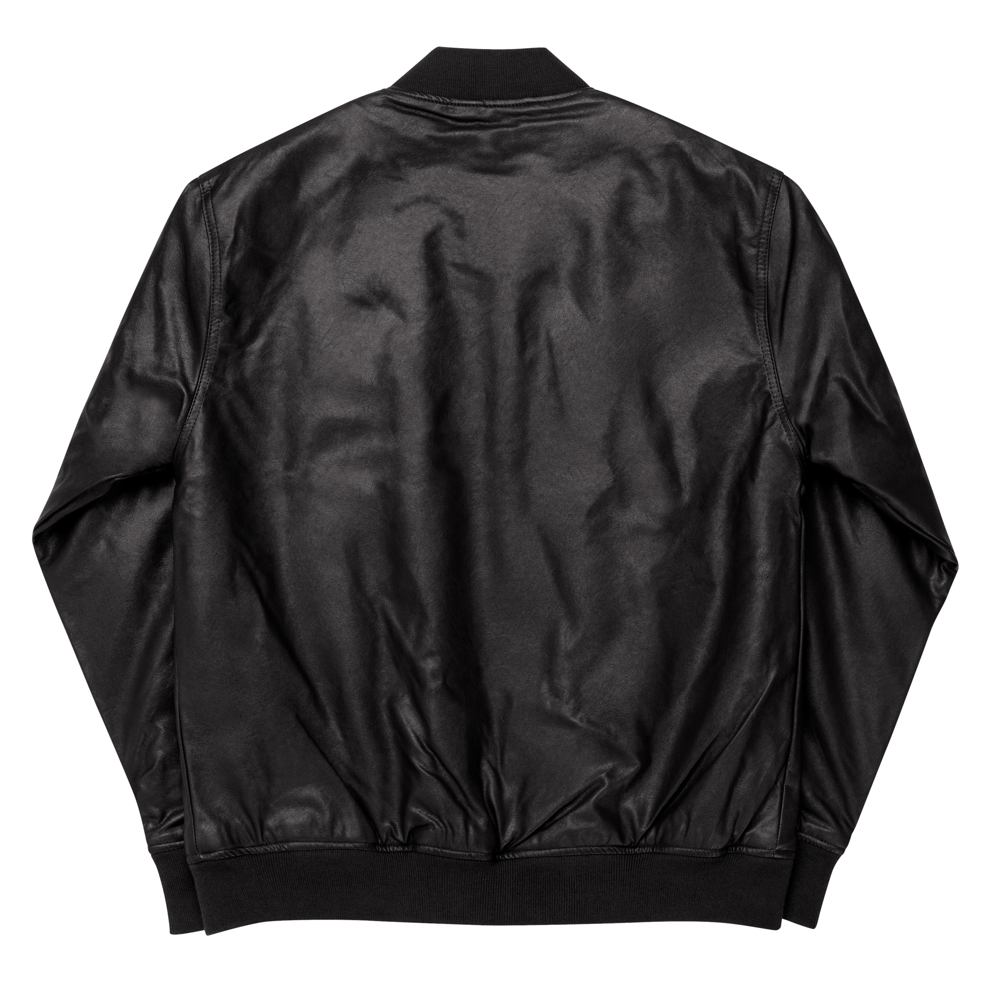 Leather Bomber Jacket