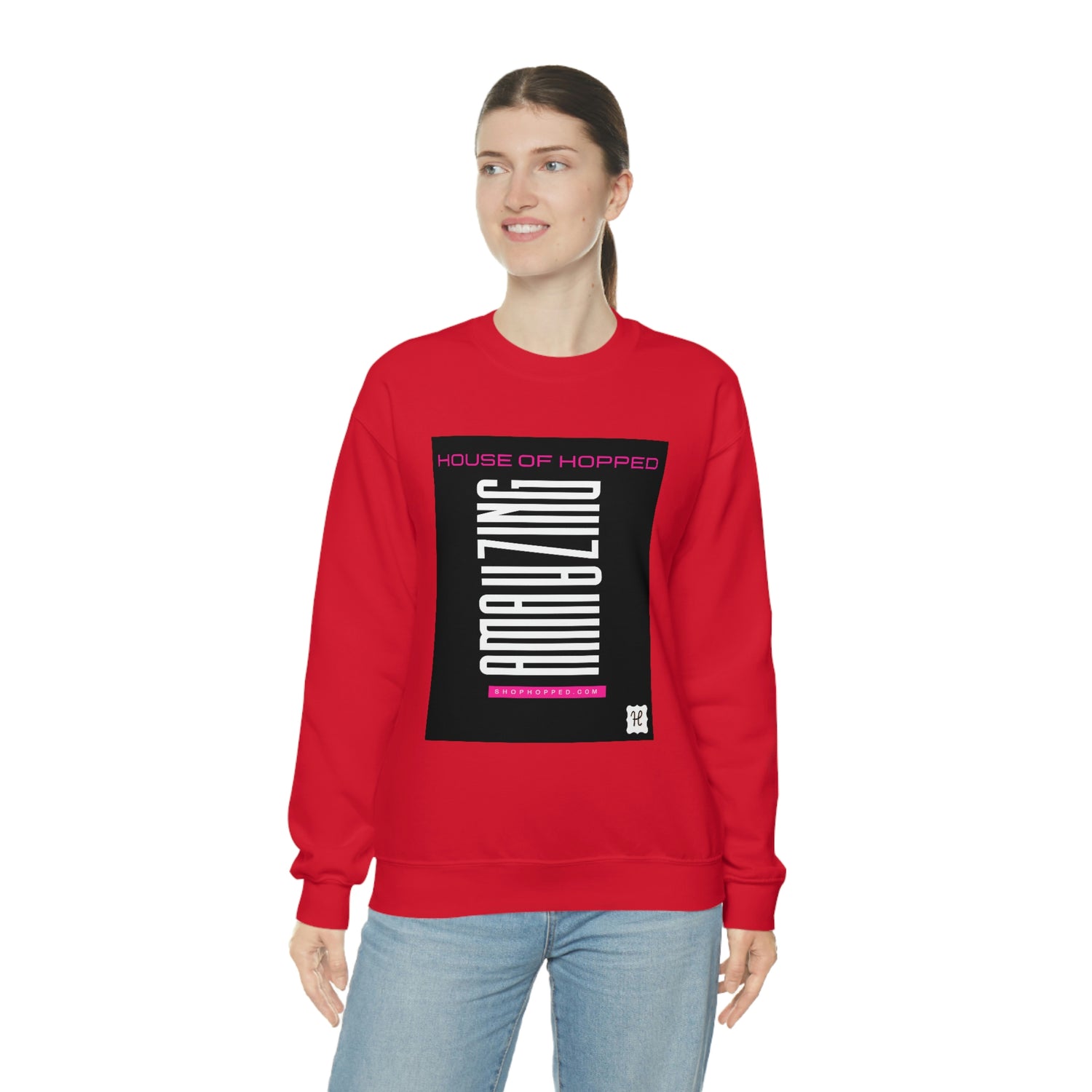 Unisex Heavy Blend™ Fashion Crewneck Sweatshirt