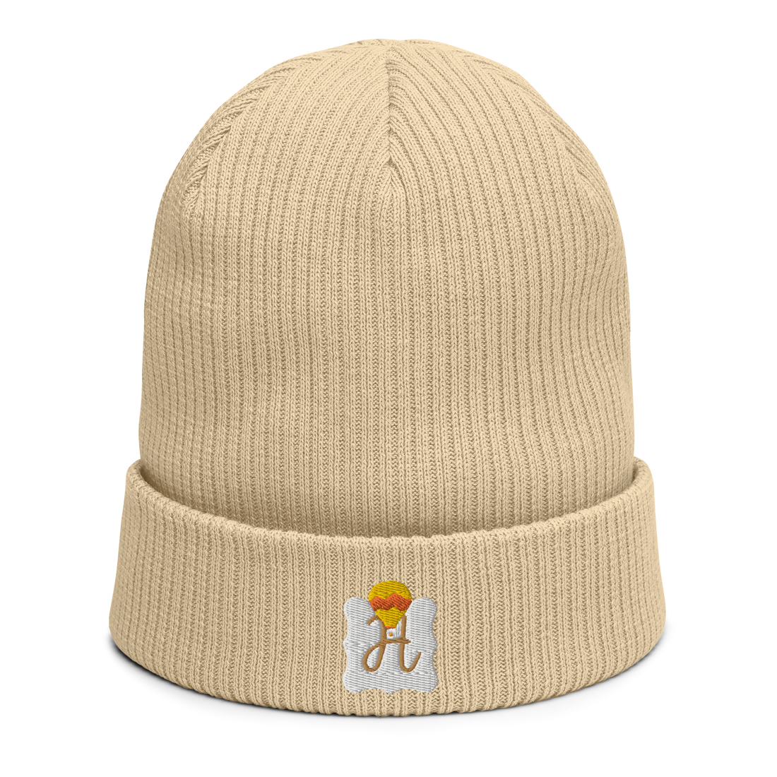 Organic ribbed beanie