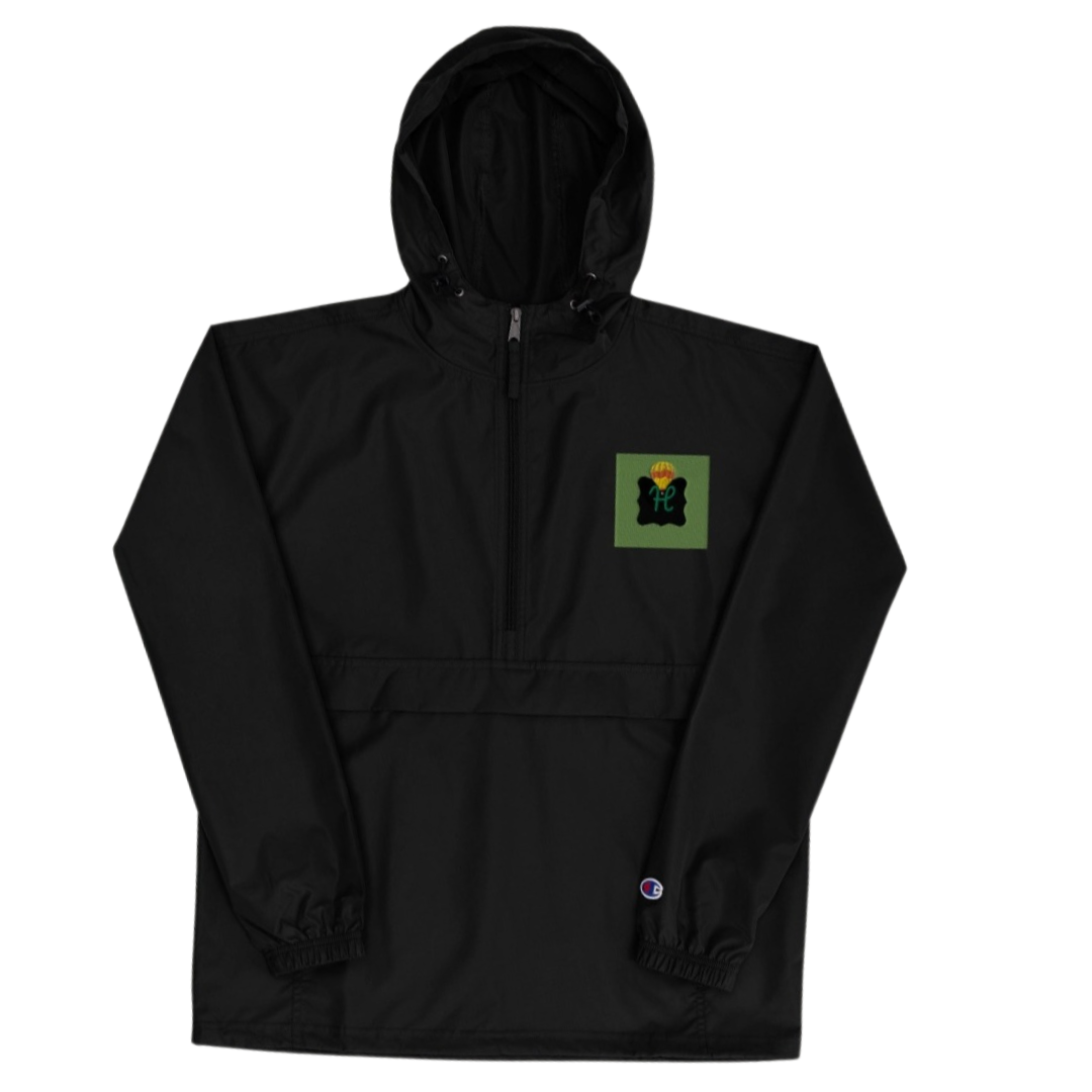 Embroidered Champion Packable Jacket