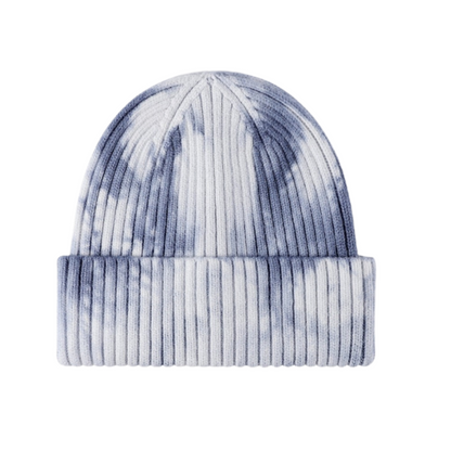 Tie-Dye Ribbed Cuffed Beanie