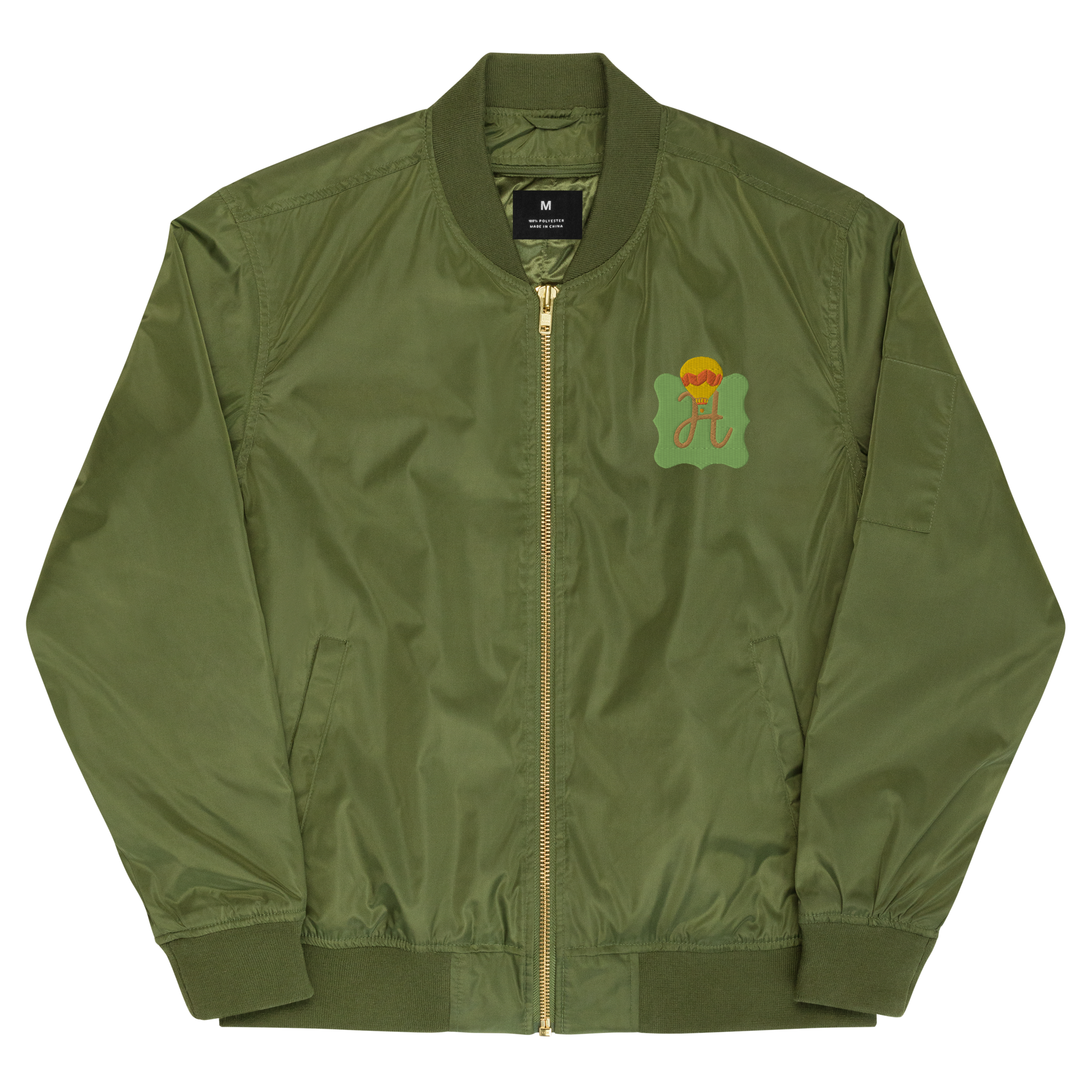 Premium recycled bomber jacket