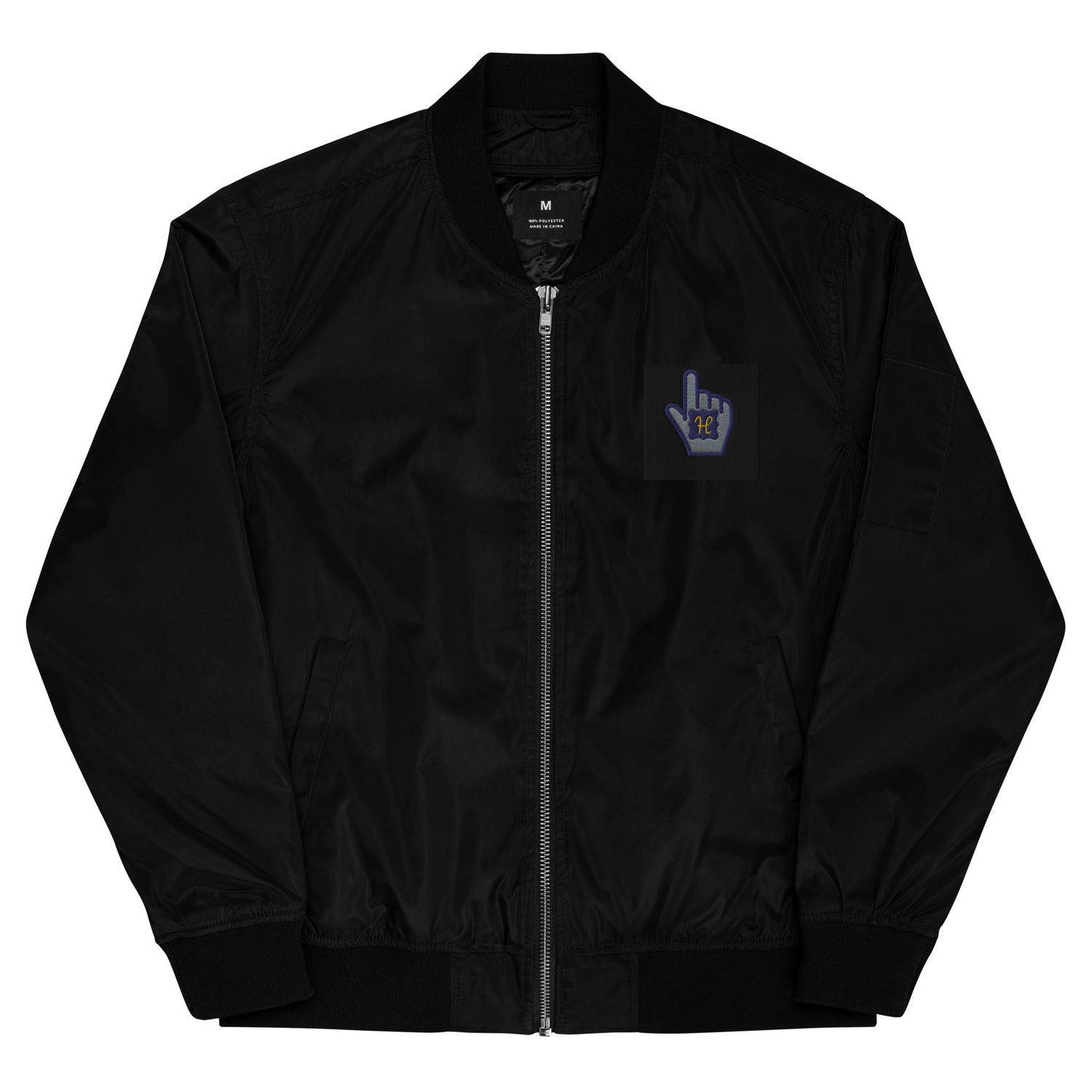 Premium recycled designed bomber jacket - ShopHopped