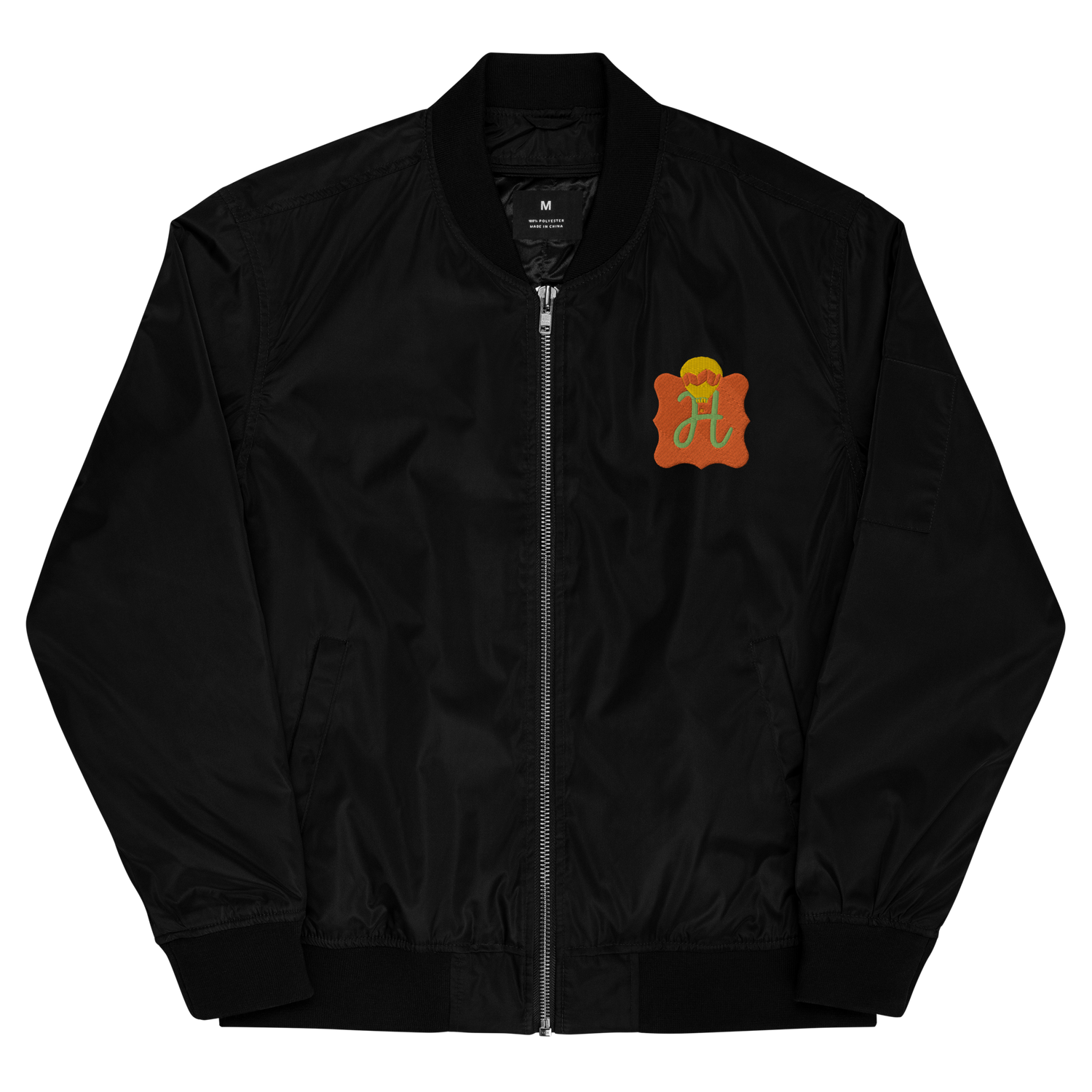 Premium recycled bomber jacket