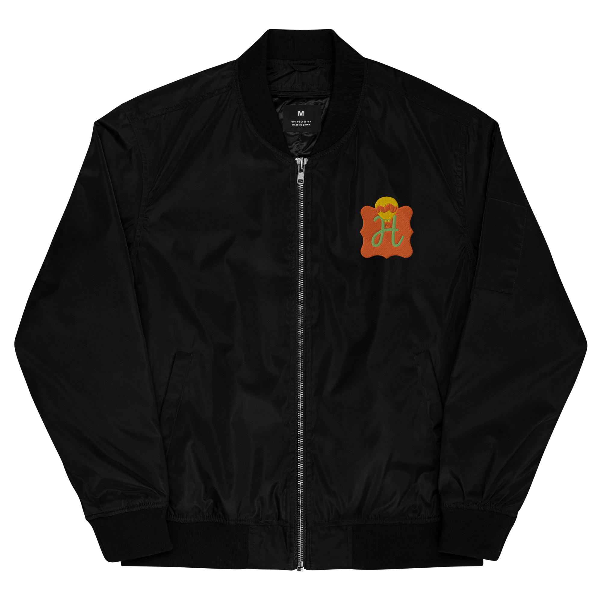 Premium recycled bomber jacket