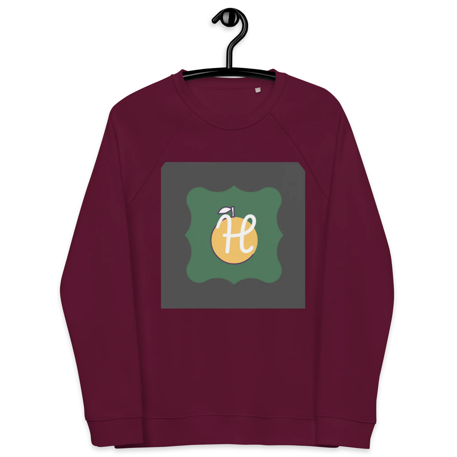 ShopHOPPED Unisex organic raglan sweatshirt