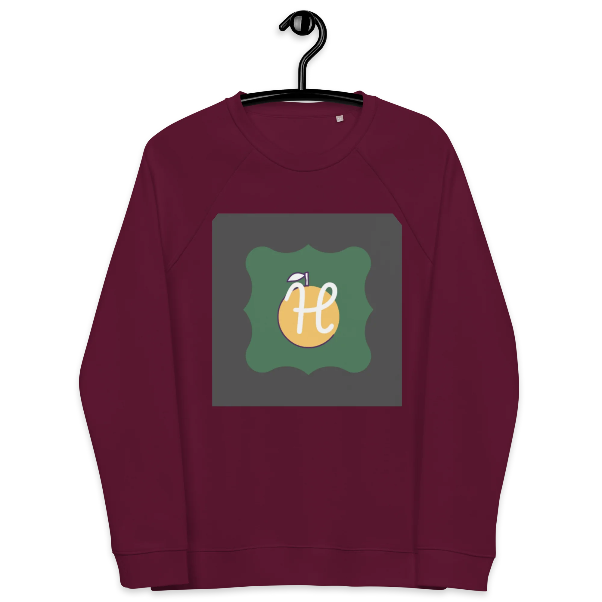 ShopHOPPED Unisex organic raglan sweatshirt