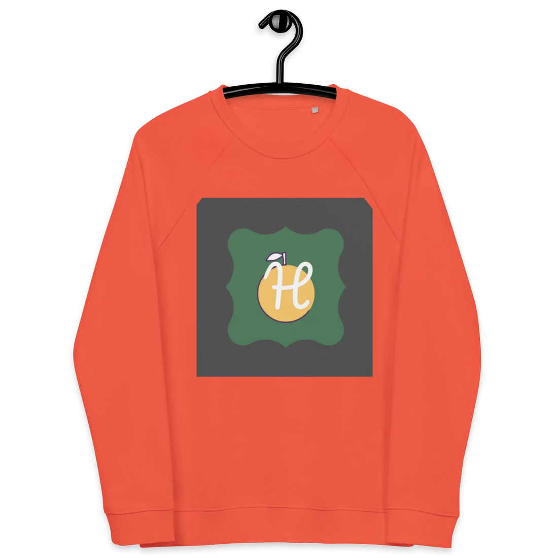 ShopHOPPED Unisex organic raglan sweatshirt