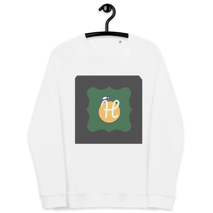 ShopHOPPED Unisex organic raglan sweatshirt