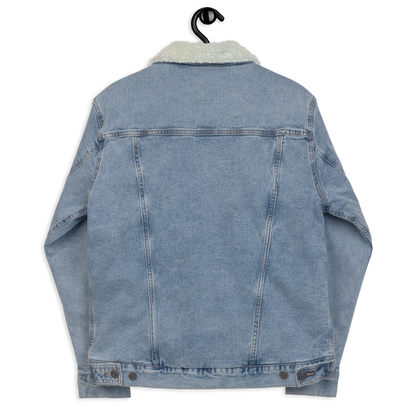 Unisex denim sherpa jacket