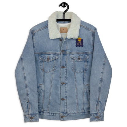 Unisex denim sherpa jacket